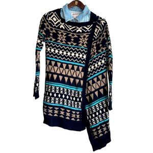 Southwest Tribal Knit Cardigan 